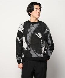 A4A | A4A (エーフォーエー)  ペイントニット(ニット/セーター)