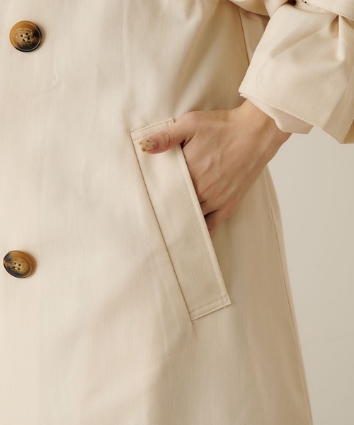 Chico（チコ）の「袖取り外し2wayトレンチコート（トレンチコート・レディース・ブラウン/ベージュ・FREE）」の9枚目の写真