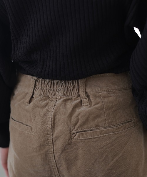 ElegChic（エレグシック）の「ハイウエストコーデュロイパンツ（その他パンツ・レディース・ブラック/ベージュ・4L/M/L/XL/XXL）」の17枚目の写真