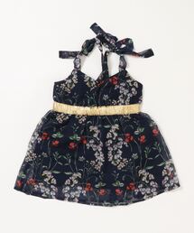 tone（トーン）の「【Welina】バックリボン花柄シフォンワンピース（ワンピース）」