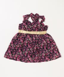 tone（トーン）の「【Welina】バックリボン花柄シフォンワンピース（ワンピース）」