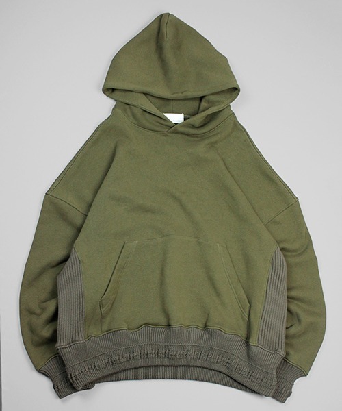 Universal Style Wear(ユニバーサルスタイルウェア)の「Universal Style Wear ヘビーウェイト ビッグ ドルマンパーカー(パーカー・メンズ・カーキ/ブラック/ホワイト/グレー・LARGE/X-LARGE/MEDIUM)」の14枚目の写真