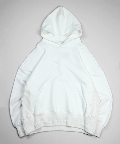 Universal Style Wear(ユニバーサルスタイルウェア)の「Universal Style Wear ヘビーウェイト ビッグ ドルマンパーカー(パーカー・メンズ・カーキ/ブラック/ホワイト/グレー・LARGE/X-LARGE/MEDIUM)」の15枚目の写真