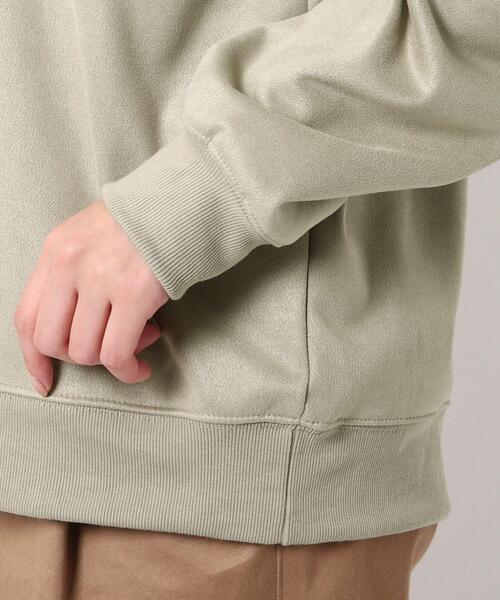 BASECONTROL(ベースコントロール)の「◆スウェードタッチ BIGスウェット(スウェット・レディース・ブラック/ベージュ/アイボリー/ダークグレー/ブラウン系・99)」の10枚目の写真