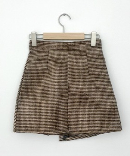 BEIDELLI（ベイデリー）の「[BELLIDE MADE] チェックアンバランスプリーツミニスカート（スカート・レディース・ブラック/ブラウン・SMALL/MEDIUM）」の20枚目の写真