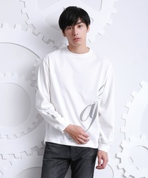 A DEGREE FAHRENHEIT | 【ユニセックスアイテム】adfリフレクター・ロンT(Tシャツ/カットソー)