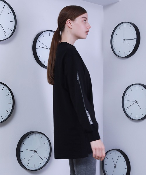 A DEGREE FAHRENHEIT（エーディグリーファーレンハイ）の「【ユニセックスアイテム】adfリフレクター・ロンT（Tシャツ/カットソー・メンズ・ホワイト/ブラック/オレンジ/ダークグレー・MEDIUM/LARGE/FREE）」の12枚目の写真