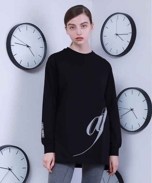 A DEGREE FAHRENHEIT（エーディグリーファーレンハイ）の「【ユニセックスアイテム】adfリフレクター・ロンT（Tシャツ/カットソー・メンズ・ホワイト/ブラック/オレンジ/ダークグレー・MEDIUM/LARGE/FREE）」の8枚目の写真