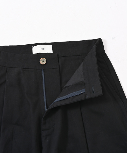 NIDO(ニド)の「ワイドタックパンツ(その他パンツ・メンズ・ホワイト/ブラック/ネイビー/グリーン・MEDIUM/LARGE)」の18枚目の写真