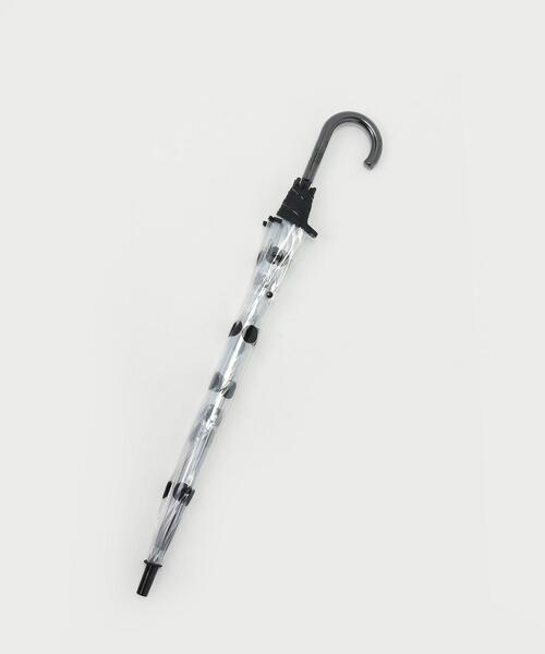 agnes b.（アニエスベー）の「WEB限定　GT88　PARAPLUIE　ドット長傘（長傘・レディース・ブラック・UNI）」の3枚目の写真