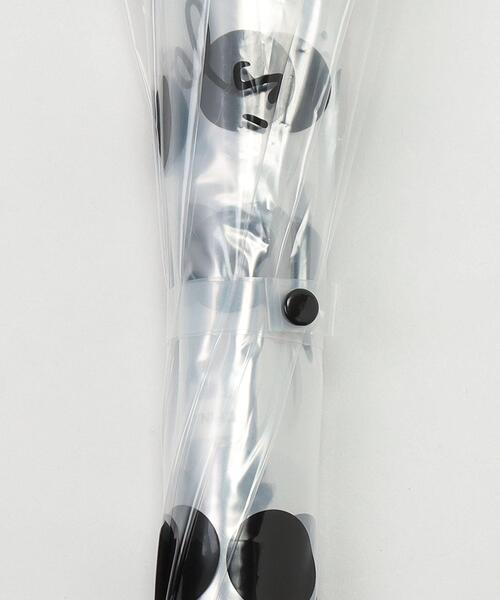 agnes b.（アニエスベー）の「WEB限定　GT88　PARAPLUIE　ドット長傘（長傘・レディース・ブラック・UNI）」の4枚目の写真