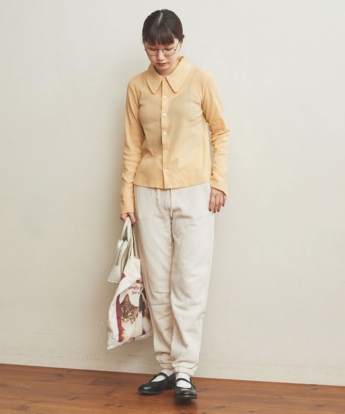 fig Ｌondon（フィグロンドン）の「●professional sweat PT（スウェットパンツ・レディース・グリーン/グレー・FREE）」の3枚目の写真
