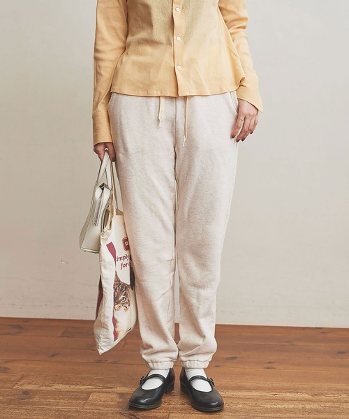 fig Ｌondon（フィグロンドン）の「●professional sweat PT（スウェットパンツ・レディース・グリーン/グレー・FREE）」の18枚目の写真