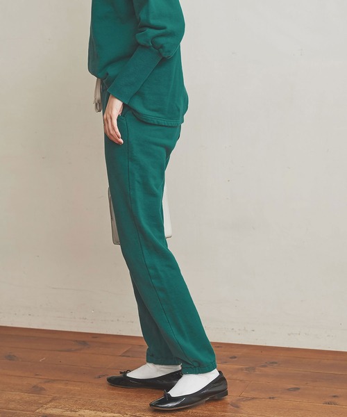 fig Ｌondon（フィグロンドン）の「●professional sweat PT（スウェットパンツ・レディース・グリーン/グレー・FREE）」の12枚目の写真