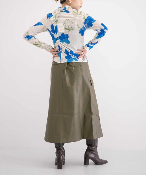 REJINA PYO（レジーナピョウ）の「REJINA PYO　Donna Skirt（スカート・レディース・グリーン・10）」の20枚目の写真