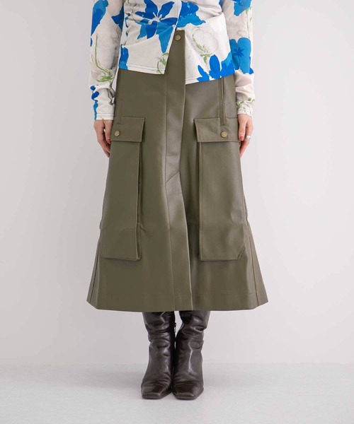 REJINA PYO（レジーナピョウ）の「REJINA PYO　Donna Skirt（スカート・レディース・グリーン・10）」の21枚目の写真