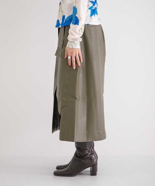 REJINA PYO（レジーナピョウ）の「REJINA PYO　Donna Skirt（スカート・レディース・グリーン・10）」の22枚目の写真