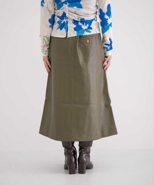 REJINA PYO（レジーナピョウ）の「REJINA PYO　Donna Skirt（スカート・レディース・グリーン・10）」の11枚目の写真