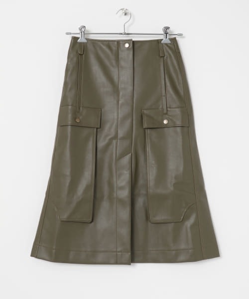 REJINA PYO（レジーナピョウ）の「REJINA PYO　Donna Skirt（スカート・レディース・グリーン・10）」の5枚目の写真