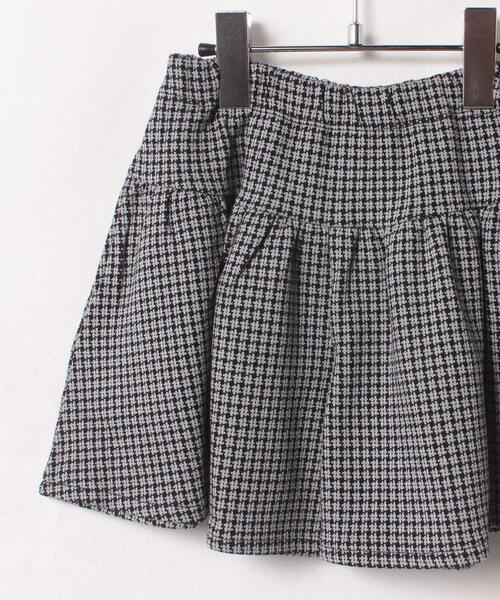agnes b.(アニエスベー)の「JGC8 JUPE CULOTTE キッズ チェックキュロット(その他パンツ・キッズ・ブラック・4YEAR/6YEAR/8YEAR/12YEAR)」の3枚目の写真