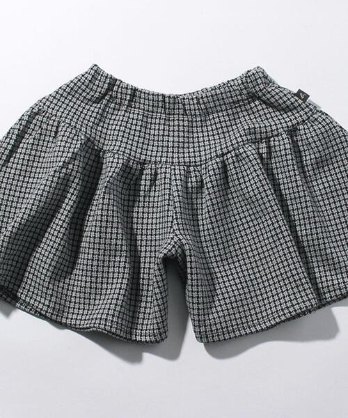 agnes b.(アニエスベー)の「JGC8 JUPE CULOTTE キッズ チェックキュロット(その他パンツ・キッズ・ブラック・4YEAR/6YEAR/8YEAR/12YEAR)」の5枚目の写真