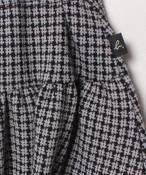 agnes b.(アニエスベー)の「JGC8 JUPE CULOTTE キッズ チェックキュロット(その他パンツ・キッズ・ブラック・4YEAR/6YEAR/8YEAR/12YEAR)」の6枚目の写真