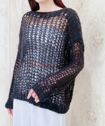 lilLilly | ホログラムルーズニット(ニット/セーター)