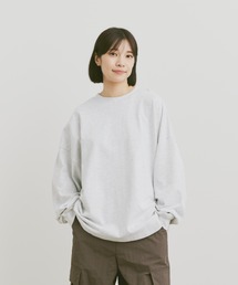 flaner | Over size long tee/オーバーサイズロンT【ユニセックス対応】(Tシャツ/カットソー)