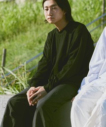flaner | Over size long tee/オーバーサイズロンT【ユニセックス対応】(Tシャツ/カットソー)