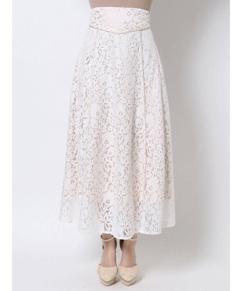 RESEXXY（リゼクシー）の「コルセット風パイピングレーススカート（スカート・レディース・ホワイト/ブラック/ブルー・FREE）」の19枚目の写真