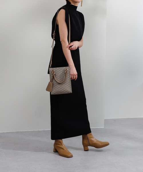 COLONY 2139（コロニートゥーワンスリーナイン）の「エステルヤーンペンシルスカート(セットアップ可)/タイトスカート（スカート・レディース・ブラック/カーキ/モカ/グレイッシュベージュ/パープル・MEDIUM/LARGE）」の18枚目の写真