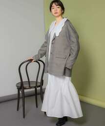 KBF | ウェーブカラーワンピース(ワンピース)