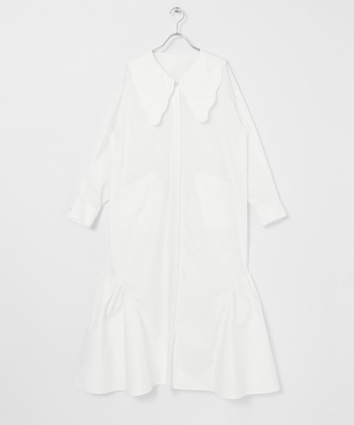 KBF（ケイビーエフ）の「ウェーブカラーワンピース（ワンピース・レディース・ネイビー/ブルー/ホワイト・ONE）」の20枚目の写真