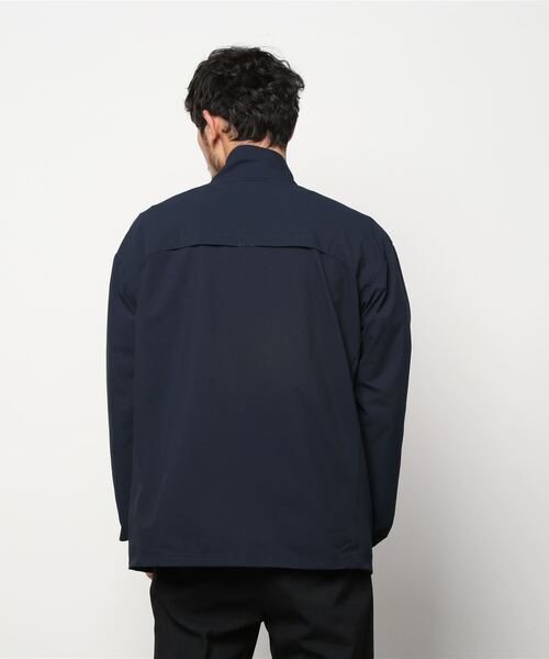 le coq sportif（ルコックスポルティフ）の「ソロテックスストレッチクロスジャケット 形態回復性 レディース ウェア ジャケット ブルゾン トレーニング トレーニングウェア スポーツウェア（ジャージ・メンズ・ブラック/ネイビー/ピンクベージュ・S/M/L/XL）」の5枚目の写真