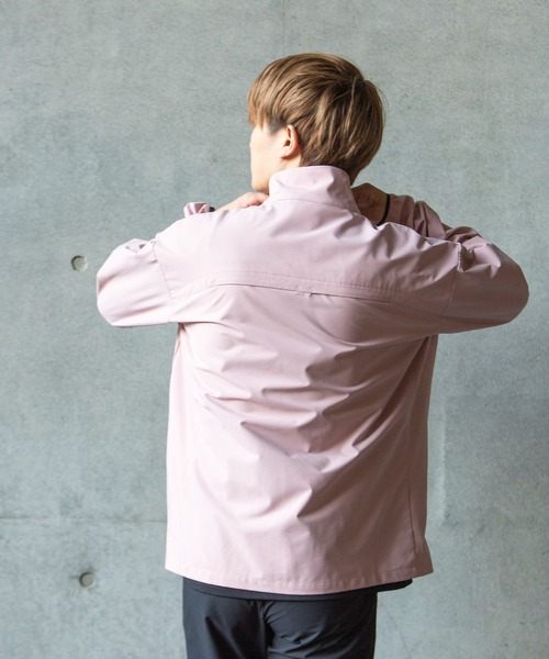 le coq sportif（ルコックスポルティフ）の「ソロテックスストレッチクロスジャケット 形態回復性 レディース ウェア ジャケット ブルゾン トレーニング トレーニングウェア スポーツウェア（ジャージ・メンズ・ブラック/ネイビー/ピンクベージュ・S/M/L/XL）」の18枚目の写真