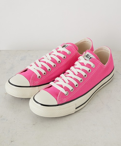 CONVERSE(コンバース)の「【CONVERSE(コンバース)】ALLSTAR US COLORS OX(スニーカー・レディース・ブルー/ピンク・23.5/24/24.5)」の1枚目の写真