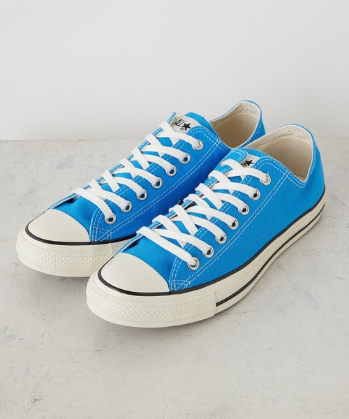 CONVERSE(コンバース)の「【CONVERSE(コンバース)】ALLSTAR US COLORS OX(スニーカー・レディース・ブルー/ピンク・23.5/24/24.5)」の2枚目の写真