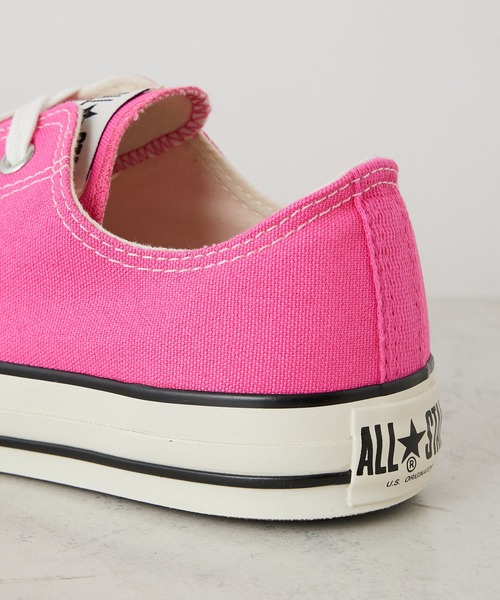 CONVERSE(コンバース)の「【CONVERSE(コンバース)】ALLSTAR US COLORS OX(スニーカー・レディース・ブルー/ピンク・23.5/24/24.5)」の8枚目の写真