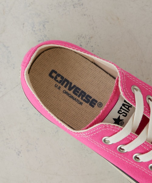 CONVERSE(コンバース)の「【CONVERSE(コンバース)】ALLSTAR US COLORS OX(スニーカー・レディース・ブルー/ピンク・23.5/24/24.5)」の7枚目の写真