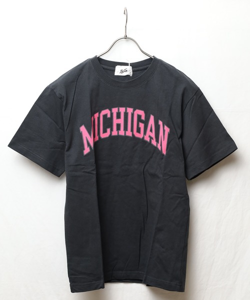 NO WAY(ノーウェイ)の「/Bl/半袖プリントTシャツ カットソー(Tシャツ/カットソー・レディース・スミクロ/杢グレー/ホワイト・LARGE/MEDIUM/FREE)」の4枚目の写真