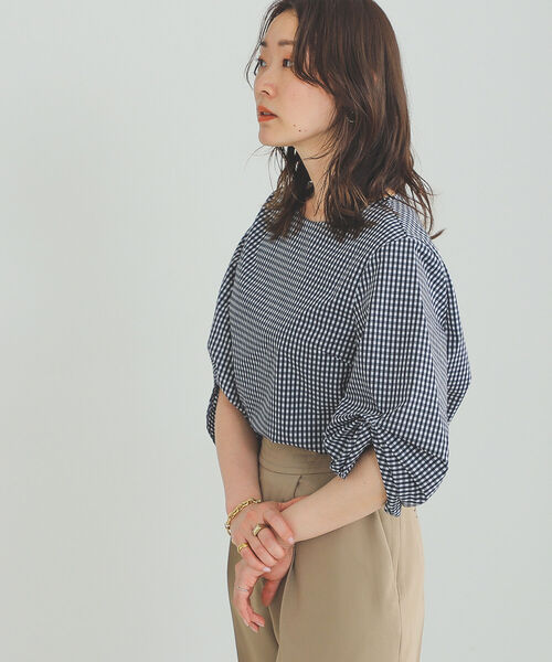 BEAMS HEART / 袖ボリュームタック ブラウス（シャツ/ブラウス）｜BEAMS HEART（ビームスハート）