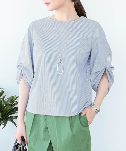 BEAMS HEART / 袖ボリュームタック ブラウス（シャツ/ブラウス）｜BEAMS HEART（ビームスハート）