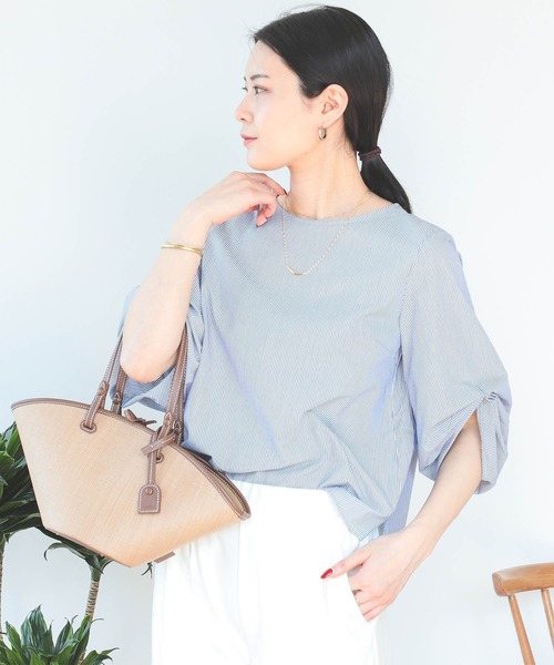 BEAMS HEART / 袖ボリュームタック ブラウス（シャツ/ブラウス）｜BEAMS HEART（ビームスハート）