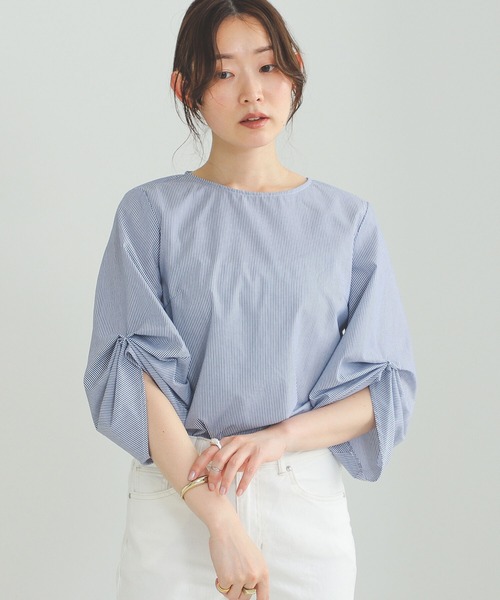 BEAMS HEART / 袖ボリュームタック ブラウス（シャツ/ブラウス）｜BEAMS HEART（ビームスハート）