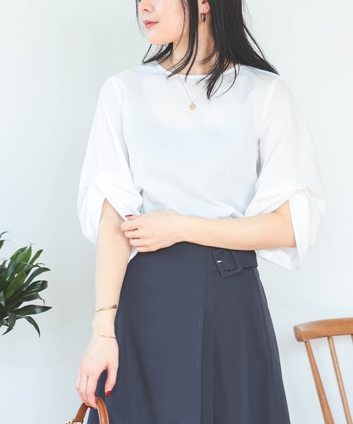 BEAMS HEART / 袖ボリュームタック ブラウス（シャツ/ブラウス）｜BEAMS HEART（ビームスハート）