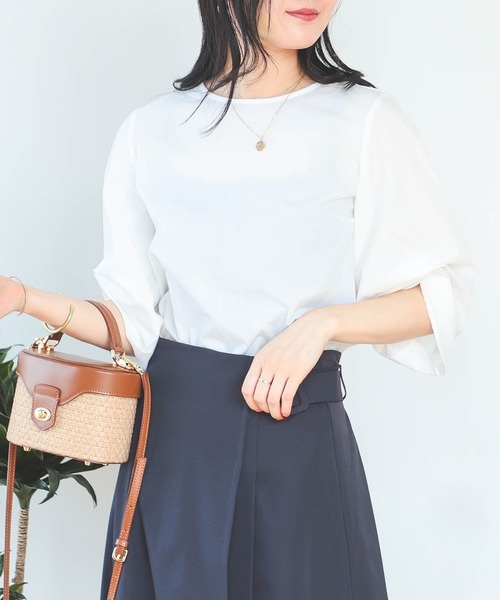 BEAMS HEART / 袖ボリュームタック ブラウス（シャツ/ブラウス）｜BEAMS HEART（ビームスハート）