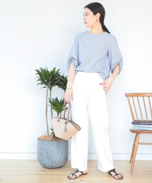 BEAMS HEART / 袖ボリュームタック ブラウス（シャツ/ブラウス）｜BEAMS HEART（ビームスハート）