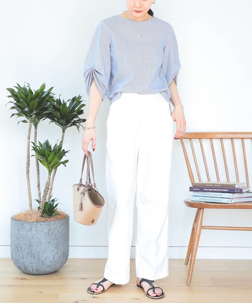 BEAMS HEART / 袖ボリュームタック ブラウス（シャツ/ブラウス）｜BEAMS HEART（ビームスハート）