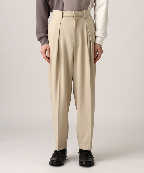 tk.TAKEO KIKUCHI（ティーケータケオキクチ）の「◆テックリネンベルテッドパンツ（その他パンツ・メンズ・ブラック/ベージュ・66/02/03）」の6枚目の写真