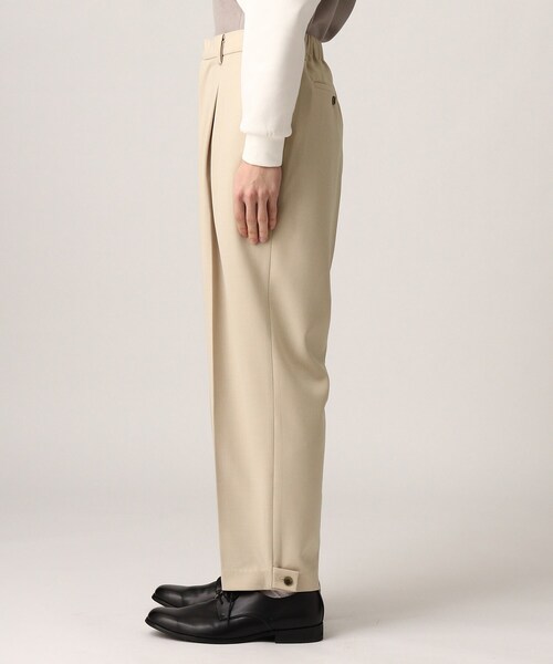 tk.TAKEO KIKUCHI（ティーケータケオキクチ）の「◆テックリネンベルテッドパンツ（その他パンツ・メンズ・ブラック/ベージュ・66/02/03）」の9枚目の写真